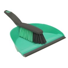 Dustpan and Brush Set - Turquoise at Guineys Ireland