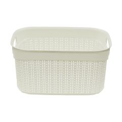 Loop 9 Litre Storage Basket - Ivory at Guineys Ireland