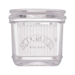 Glass Butter Crock