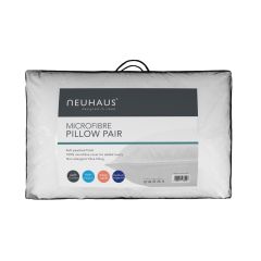 Luxury 2 Pack Microfibre Pillow by Neuhaus - Made in Ireland