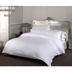 1000 Thread Count 100% Cotton Duvet Cover Dorchester White at Guineys Ireland