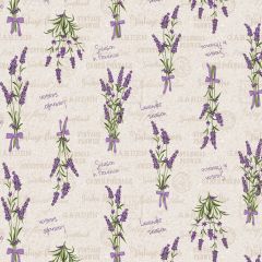 Lavender PVC Oil Cloth 1010-1 - Price by the metre