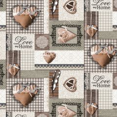 Love My Home Oil Cloth 1056-1 - Price by the metre