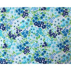 Mindy Florals Elegant Ditsy Polycotton Blue Fabric 1080 – Price by the Metre