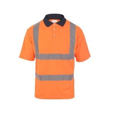 Hi-Vis Polo Shirt Orange