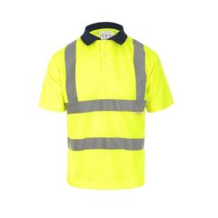 Hi-Vis Polo Shirt Yellow