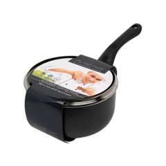 18cm Non-Stick Saucepan Pan & Glass Lid at Guineys Ireland