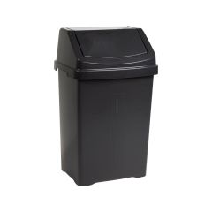 Casa 50 Litre Swing Bin Midnight