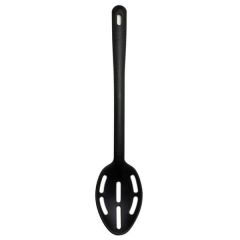 Black Nylon Slotted Spoon