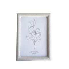 Cream Linen Photo Frame A4