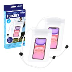 2 Pack Waterproof Phone Pouches