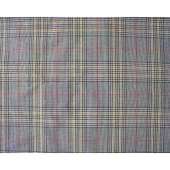 Bengaline Check Suiting Fabric Grey 2402 - Price by the Metre