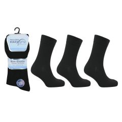 Men's Easy Grip Non-Elastic 3 Pack Socks