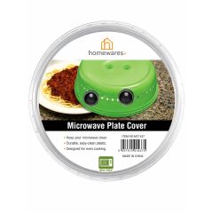 2 pack microwave plate covers plastic food splatter guard round cover