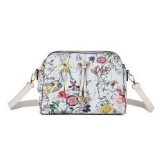 Gessy Flower Handbag White