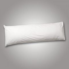 Plain Dyed Bolster Pillowcase White