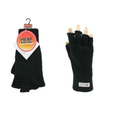 Men's Heat Machine 3M Thinsulate Fingerless Gloves at Guineys Ireland