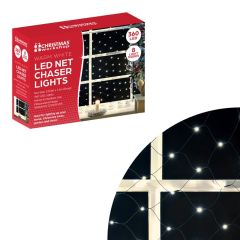 360 LED warm white net chaser light 3.5x1.2m indoor outdoor use