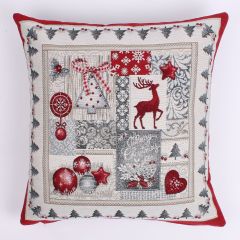 Tapestry Christmas Decor Christmas Cushion Cover 