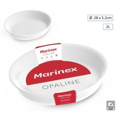 Marinex Opaline Round Casserole Dish / Roaster 28cm