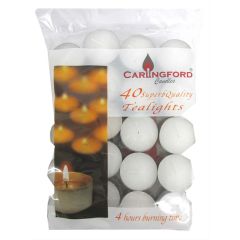 40 Pack 4 Hours Tealight