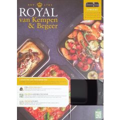 Bakeware/Baking Tray 3 Piece Set by Royal Van Kempen&Begeer