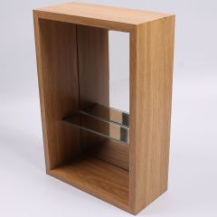 Small Veneer Mirror Shelf