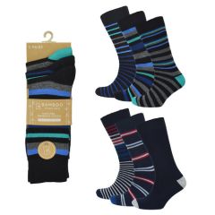 Mens 3 Pack Bamboo Socks