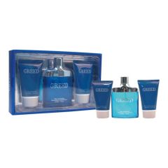 Men's Greed 3 Piece Perfume Gift Set