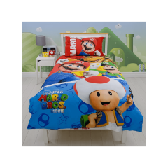 Super Mario Movie Single Duvet Set