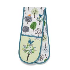 Forest Birds Double Oven Glove by Cooksmart