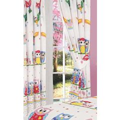 Owl Love Curtains - 66" x 72"