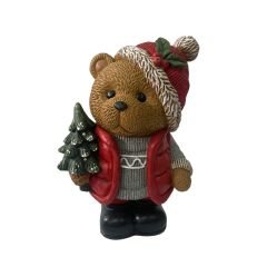 MGO Teddy Bear with LED Christmas Tree