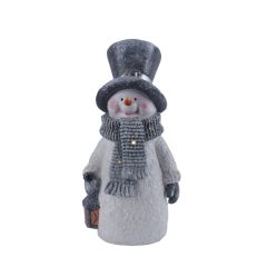 Magnesia Snowman with LED Light