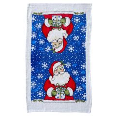 Showing the Santa Gift Christmas Tea Towel
