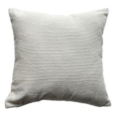 Showing the Corded Cushion Cover Charcoal