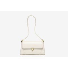 Gessy Clasp Handbag Beige 5911