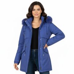 model wearing the Women's Jacket Lilac