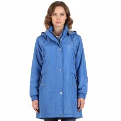 Model wearing the Women's Grace Jacket Blue