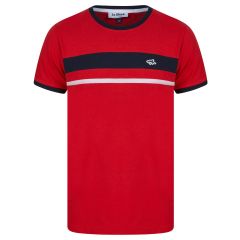 Shark Stripe Men's T-Shirt Red at Guineys Ireland