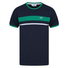 Shark Stripe Men's T-Shirt Sky Navy at Guineys Ireland