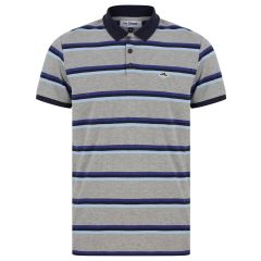 Shark Stripe Men's Polo Shirt Grey at Guineys Ireland