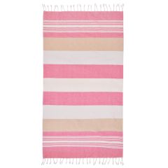 Hammam Beach Towels Mia 90x170 Pink/Beige