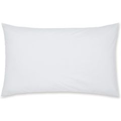 Easy Iron Percale Pillowcase Pair White by Catherine Lansfield 