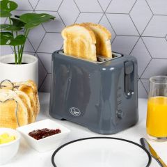 Quest 2 Slice Toaster Grey at Guineys Ireland