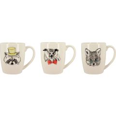 Forest Mug 30cl 3 Assorted Design