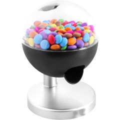 Global Gizmos Touch Activated Mini Candy Dispenser – Battery Operated Sweets & Chocolate Dispenser – Black