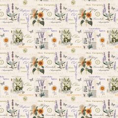 Sunflower & Lavender 732-1 PVC Oil Cloth - Price by the metre at Guineys Ireland