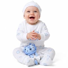 8-Piece Blue Little Prince All-in-One Baby Gift Set at Guineys Ireland