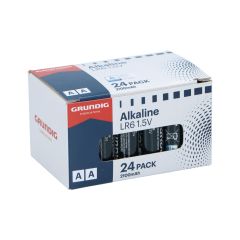 Grundig AA Alkaline Batteries 1.5V 2100mAh – 24 Pack